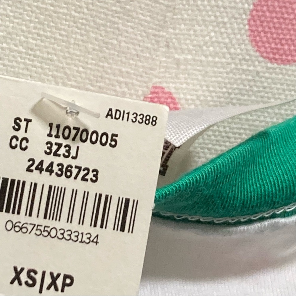 Pink Victoria’s Secret Bling Sequin Shirt Size Extra Small St Patricks Day Logo - Picture 9 of 16